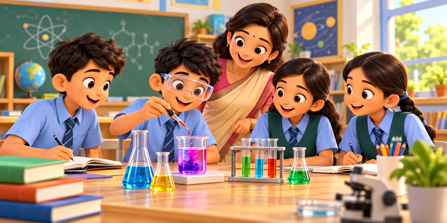 Standard 7 की पढ़ाई और गतिविधियाँ